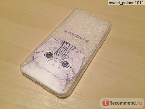 Чехол накладка на телефон Aliexpress Phone Case for Apple, iPhone 4 4S 5 5S 5C 6 6 S 6 plus 6 plus S soft TPU silicon thin transparent cute cat owl animals Cover фото