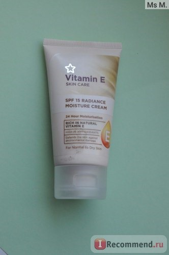 Крем для лица Superdrug Vitamin E Radiance Cream 50ml фото