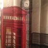 Штора для ванной комнаты «London print» 180x200 см фото