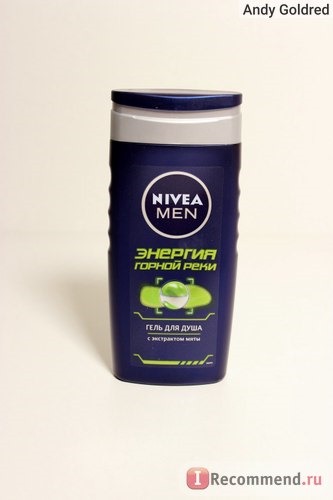 Мужской гель для душа Nivea Men Энергия горной реки