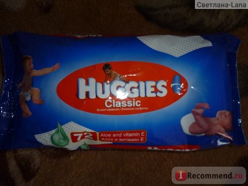  Влажные салфетки Huggies Classic фото