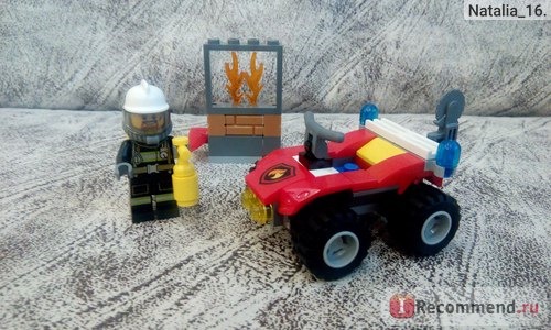 Lego City 60105 - Fire ATV\Пожарный Квадроцикл фото