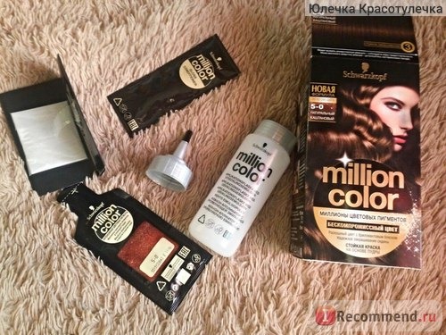 Краска для волос Schwarzkopf Million COLOR фото