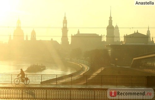 Рассвет в Дрездене, Германия