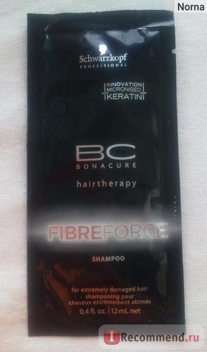 Шампунь восстанавливающий Schwarzkopf Professional BC Bonacure Fibre Force фото