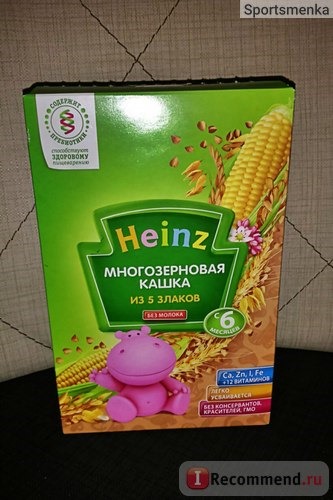 Многозерновая каша Heinz 5 злаков