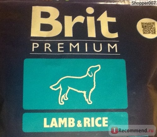 Сухой корм для взрослых собак Brit гипоаллергенный Lamb&rice Premium / Ягненок и рис Премиум фото