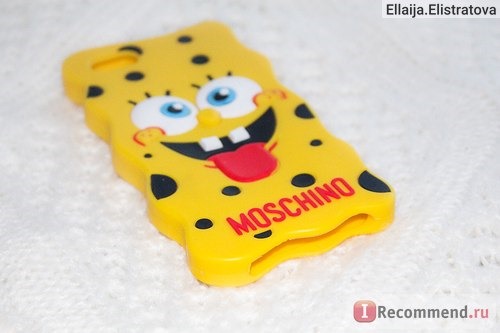 Чехол для телефона Aliexpress Hot 3D Cute SpongeBob Kids Cartoon Rubber Soft Silicone Phone Cases Cover For iPhone 4 4G 4S 5 5G 5S 6 6G 6S 6Plus 5.5 Inch фото