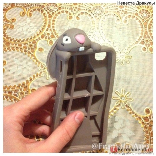 Чехол для мобильного телефона Aliexpress Cartoon 3D Moschino Bunny case Rabito Rabbit Silicon Case Cover For iPhone 4 4s 5 5s фото