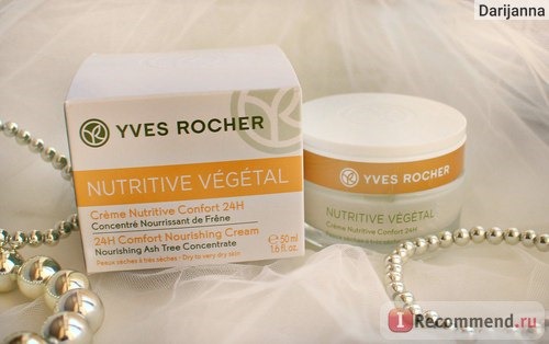 Крем для лица Ив Роше / Yves Rocher NUTRITIVE VEGETAL Питание и Комфорт 24Ч фото