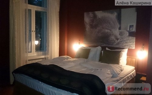 кровать в отеле Radisson Blu Aleksanteri Hotel