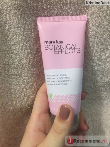 Скраб для лица Mary Kay Тонизирующий botanical effects фото