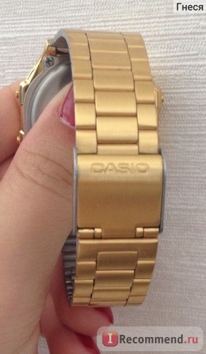 Наручные часы Casio A168WG-9W фото