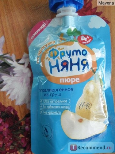 Пюре Фруто Няня 