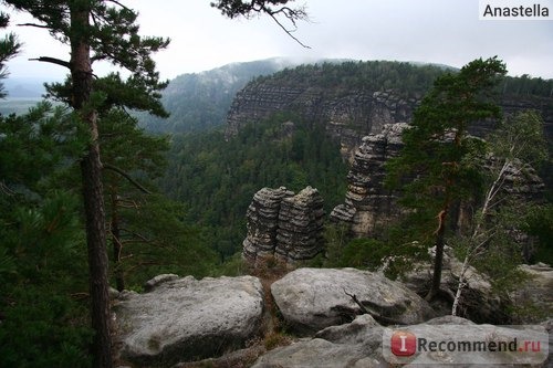 Национальный парк Чешская Швейцария. 