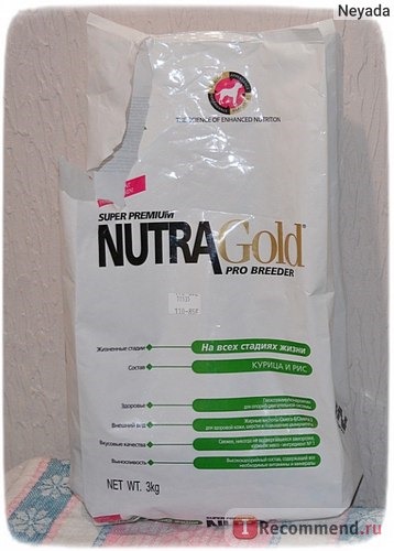 NUTRA GOLD PRO BREEDER фото