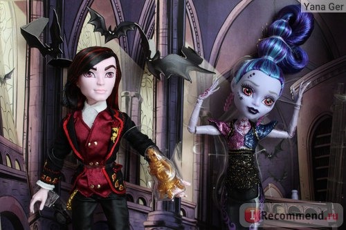 MONSTER HIGH Набор из 2 кукол - Валентин и Висп - эксклюзив с выставки Комик-Кон, Сан-Диего / Sdcc 2015 Valentine and Whisp фото