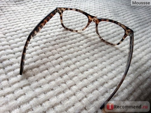 Солнцезащитные очки Buyincoins Fashion Leopard Frame Geek Elegant Eyeglasses Glasses фото