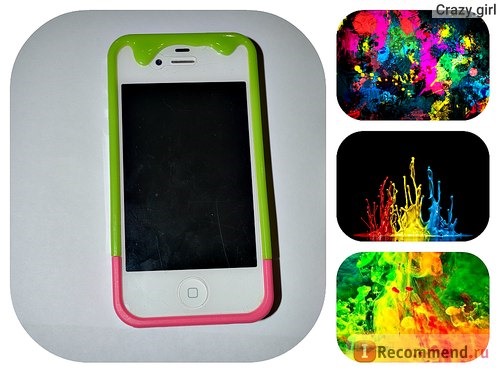 Чехол для мобильного телефона Aliexpress 1pcs New Design Ice Cream 3D Melt Hard Back Cover Mobile protective shell Skin Case For iPhone 4 4S фото