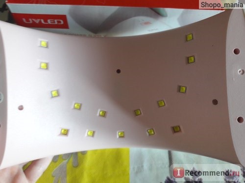 LED лампа для полимеризации гель-лака Aliexpress 2016 New SUNUV SUN9S SUN9C Nail Dryer Machine 24W White Light Profession LED UV Lamp For Nail Polish Gel Nail Art Tools VS Abody фото