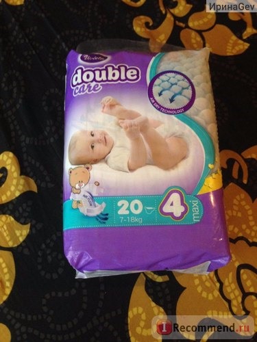 Подгузники Violeta double care фото