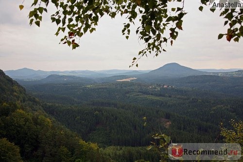 Национальный парк Чешская Швейцария. 