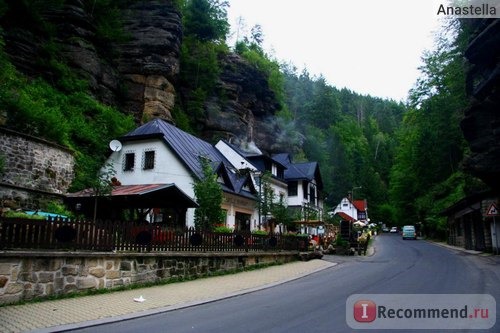 Национальный парк Чешская Швейцария. 