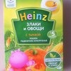 Каша Heinz Злаки и овощи с тыквой пшенично-кукурузная фото