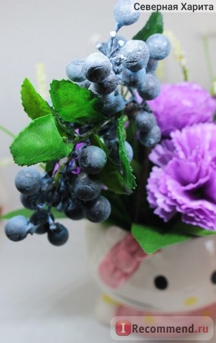 Декоративные ягоды Aliexpress Decorative Blueberry Fruit Berry Artificial Flower Silk Flowers Fruits For Wedding Home Party Decoration Silk Plant фото