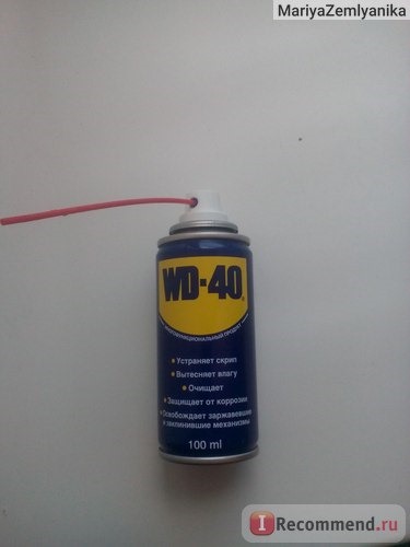 Универсальная смазка WD-40 фото