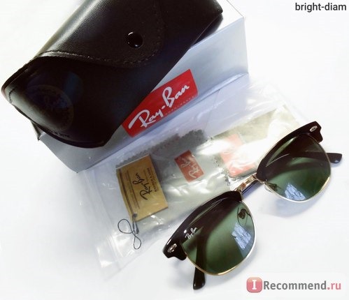 Солнцезащитные очки Aliexpress Солнцезащитные очки Clubmaster Sunglasses Lens RB Glasses с Aliexpress фото