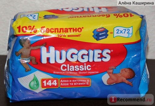  Влажные салфетки Huggies Classic фото