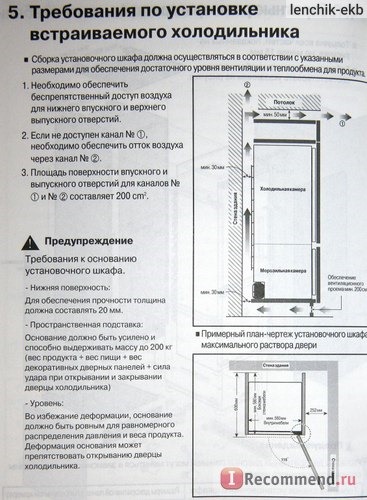 Двухкамерный холодильник LG GR-N309 LLA (встраиваемый) фото