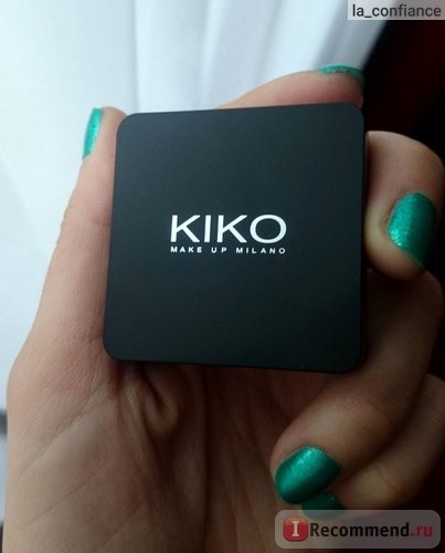 Тени для век KIKO Long-lasting wet & dry use eyeshadow фото