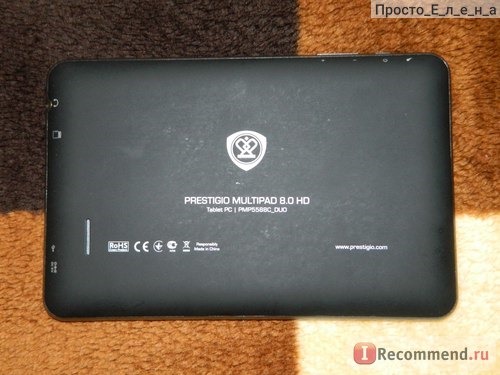 Планшет Prestigio MultiPad 8.0 HD фото