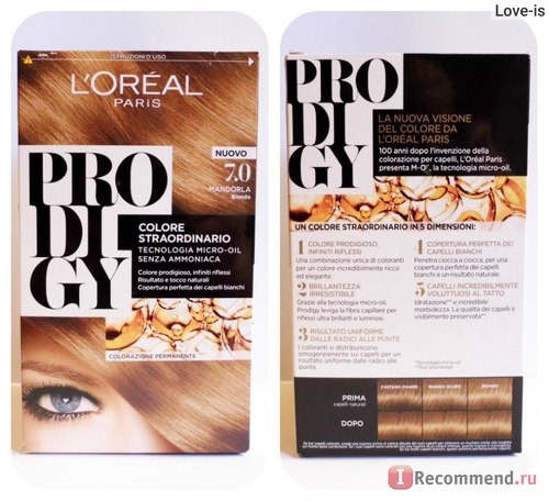 Краска для волос L'Oreal Prodigy фото