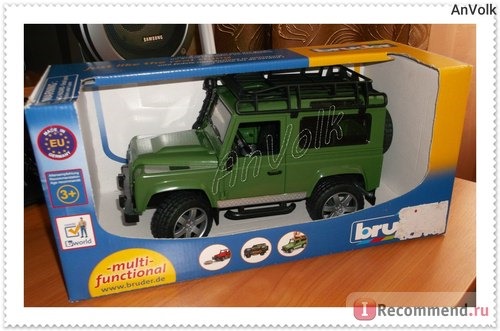 Bruder Внедорожник Land Rover Defender (арт. 02590) фото