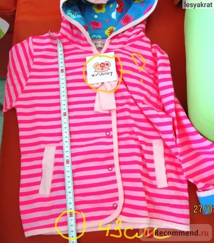Комплект AliExpress Baby Girl's 3pcs suit set autumn clothing sets 100%cotton stripe hoody jacket + long sleeve shirts+ flower pants freeship фото