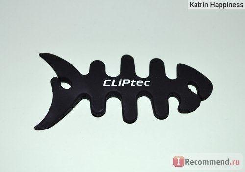 Держатель для проводов наушников Cliptec Earphone Cable Wrap Manager BMA181 Рыбки для наушников