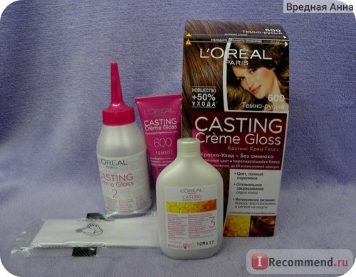 Краска для волос L'Oreal CASTING Creme Gloss фото