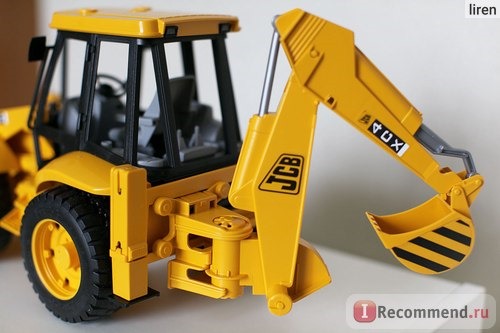 Bruder Спецтехника Bruder Экскаватор погрузчик колёсный JCB 4CX 02-428 фото