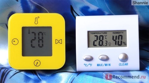 Метеостанция Ebay LCD Digital Indoor Thermometer Hygrometer Humidity Meter Desk White фото