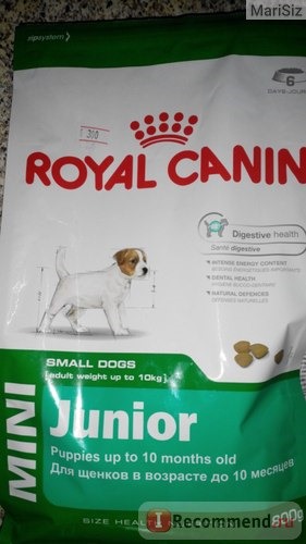 Корм Royal Canin mini junior фото