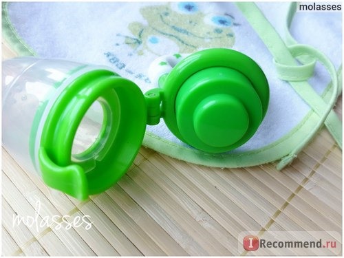 Ниблер Aliexpress Hot Selling New Baby Feeding Tool Fresh Safe Food Feeder For Baby Nipple Weaning Tool Drop Shipping 54 Colors BB-0868 фото