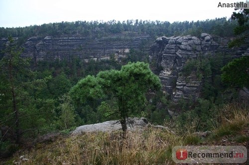 Национальный парк Чешская Швейцария. 