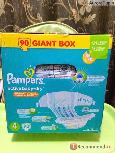 Подгузники Pampers active baby-dry (актив бэби) фото