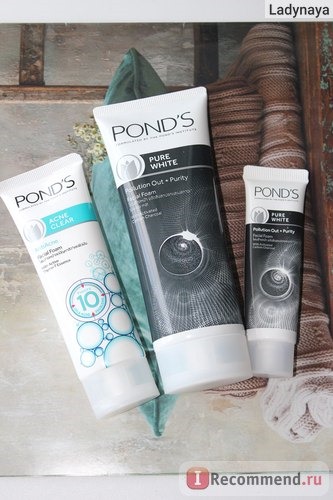 Пенка для умывания Pond`s Complete solution Acne Clear 10 Fights oil&acne problems фото