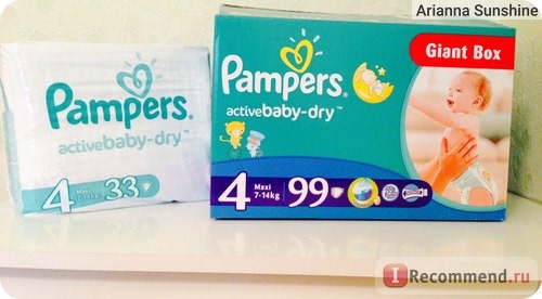 Подгузники Pampers active baby-dry (актив бэби) фото