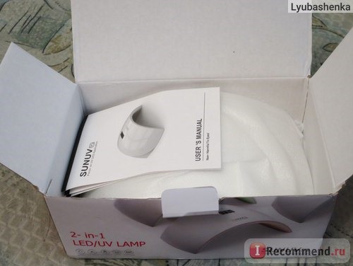 LED лампа для полимеризации гель-лака Aliexpress 2016 New SUNUV SUN9S SUN9C Nail Dryer Machine 24W White Light Profession LED UV Lamp For Nail Polish Gel Nail Art Tools VS Abody фото