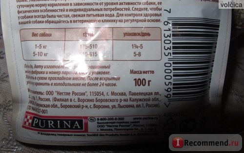 Корм для собак Purina ONE My Dog Is фото